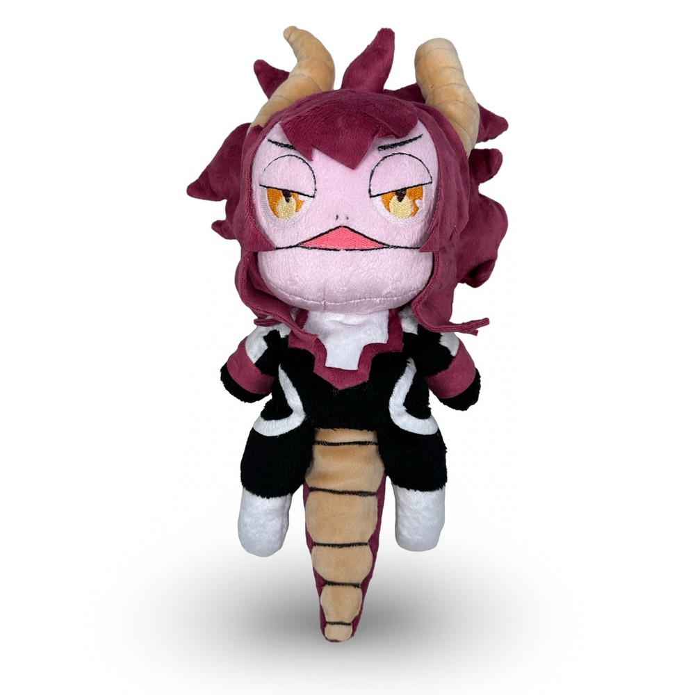 Zentreya Anime Dragon Girl Plush VTuber Stuffed Doll Pink 14" Fantasy Toy